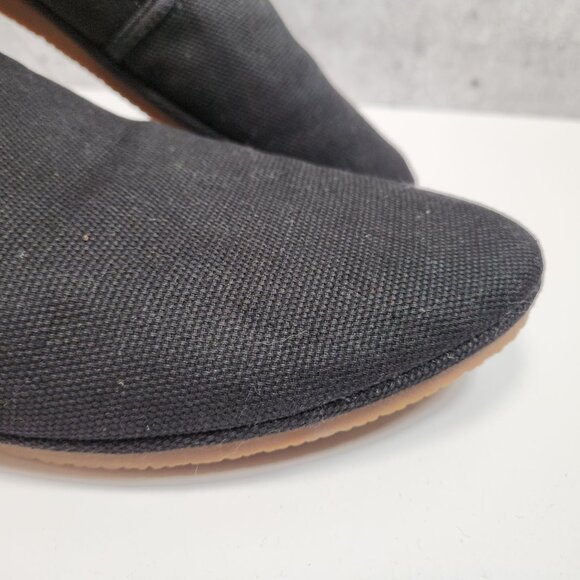 Aldo Decarli-97 Slip-On Shoes Size Men's 9.5 Black Canvas - Picture 5 of 16